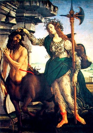 Botticelli: Pallas and the Centaur