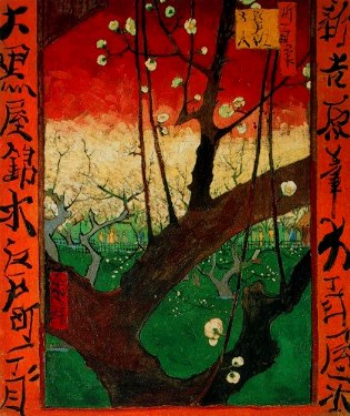 Vincent Van Gogh: The flowering plum tree
